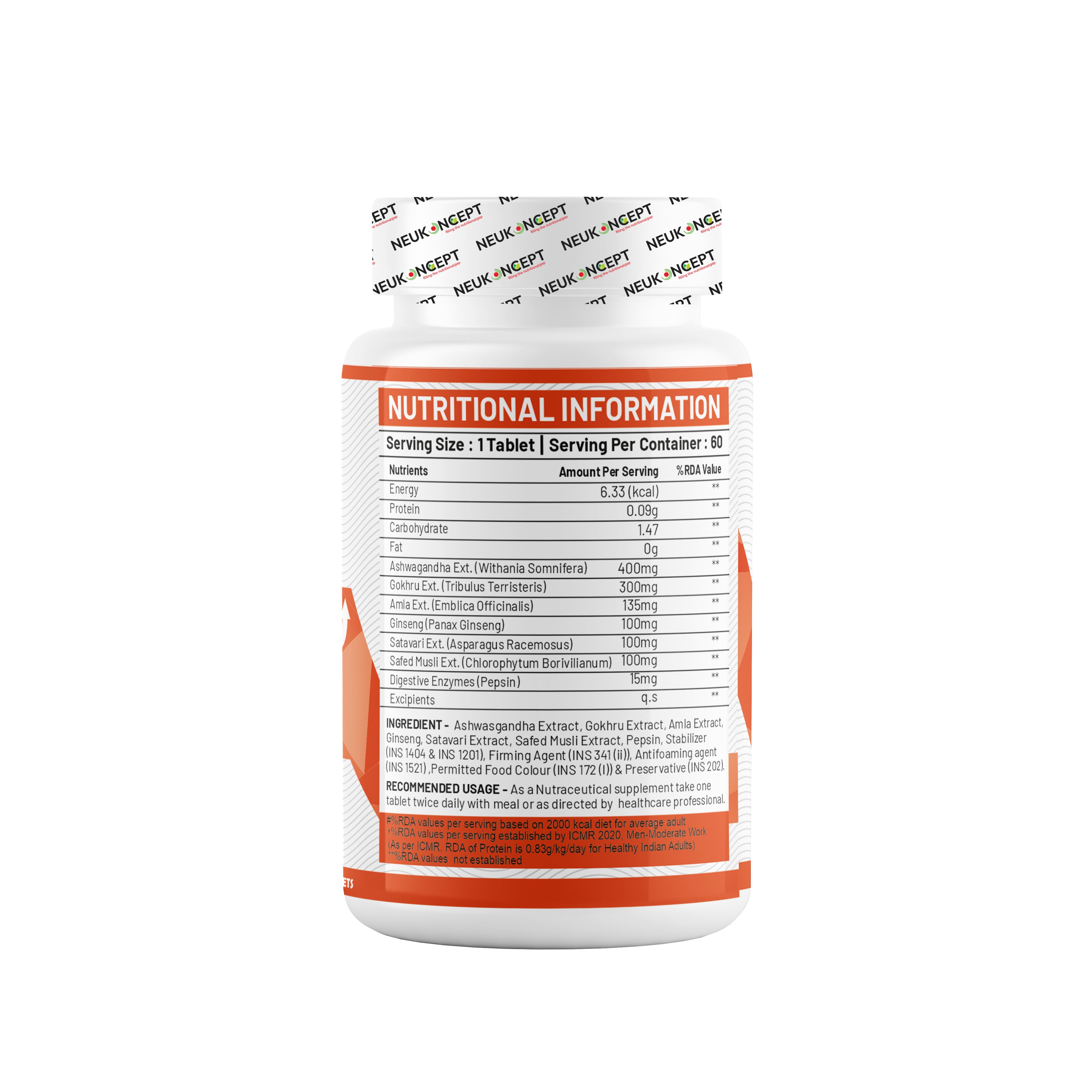 Bulk-Up: Herbal Weight Gain formula I Ayurvedic Weight Gainer I Helps Improving Digestion and Muscle Mass for Men & Women - Muscle Club