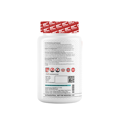 Milk Thistle 500mg - Liver Support Supplement with 80% Silymarin - 60 Capsules - Muscle Club