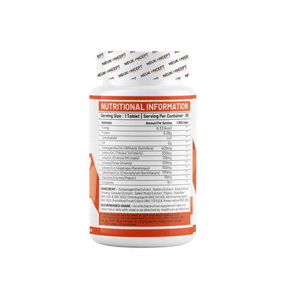 Bulk-Up: Herbal Weight Gain formula I Ayurvedic Weight Gainer I Helps Improving Digestion and Muscle Mass for Men & Women - Muscle Club
