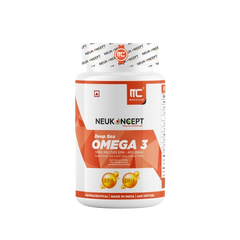 Deep Sea Fish Oil (Omega-3) - Advance Fish Oil with EPA 360mg & DHA 240mg | High absorption Omega 3 for Heart, Brain & Joints | Helps manage cholesterol | Vitamin E