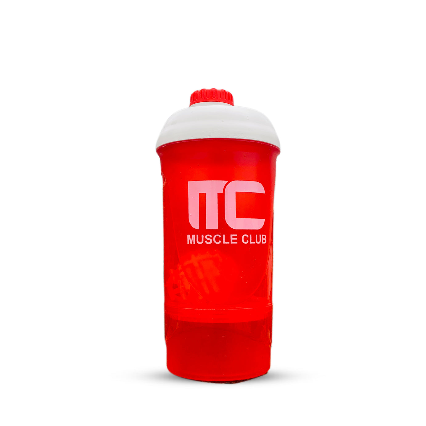 Muscle Club Shaker Bottle with Blender Ball - Leakproof Protein Shaker Cup, BPA-Free - Muscle Club
