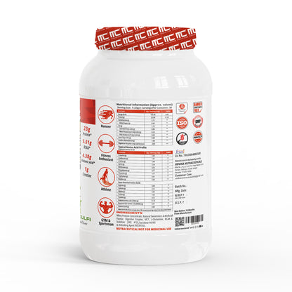 Muscle Club Ultra Whey Protein – 1kg – Premium Whey Protein Isolate & Concentrate Blend – Fast Absorbing Protein Powder with BCAAs & Glutamine – Supports Muscle Growth, Strength & Recovery – Low Carb & Low Fat - Muscle Club