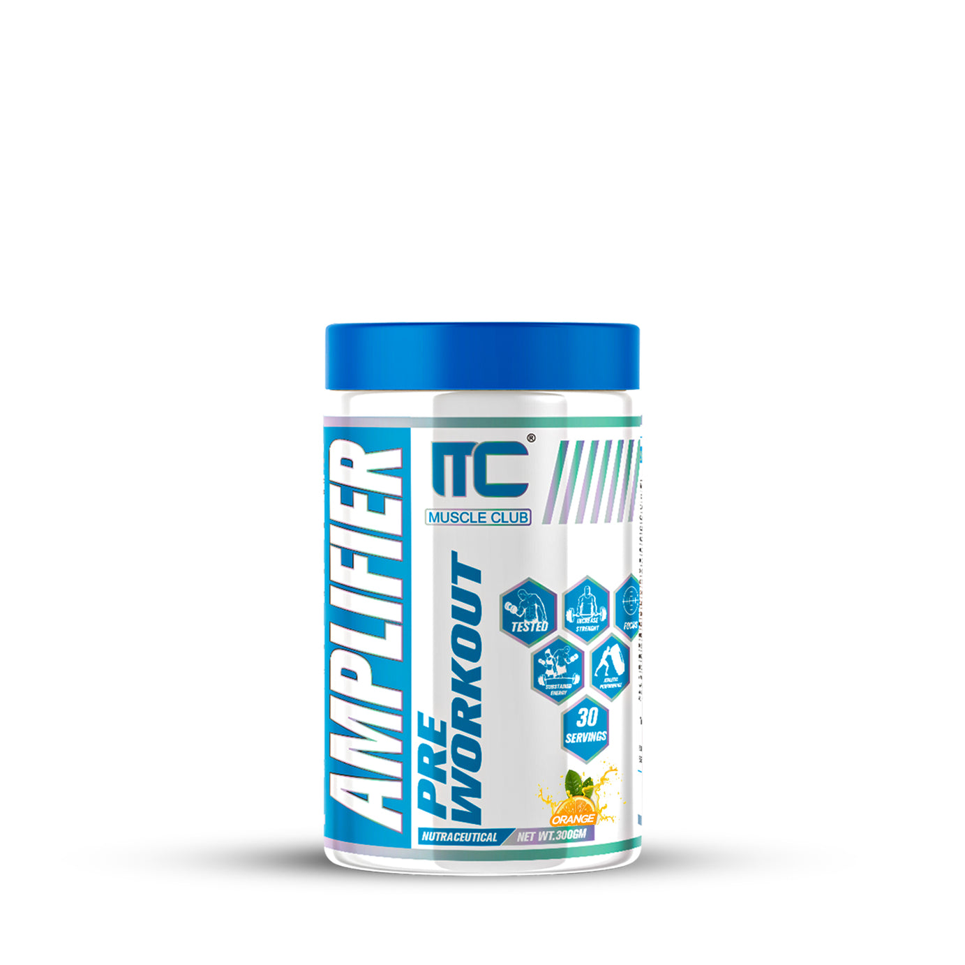 Amplifier Pre-Workout - Boosts Energy, Endurance, and Performance | Enhanced with Beta Alanine, Caffeine, Creatine, L-Arginine, and Vitamin B3 | 30 Servings | 300g