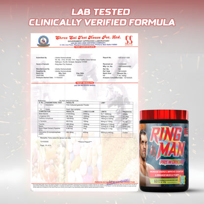 Ring Man Pre-Workout by The Great Khali